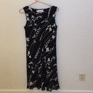 Breezy Tropical Print Dress